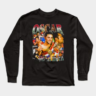 Oscar De La Hoya Vintage Bootleg Long Sleeve T-Shirt